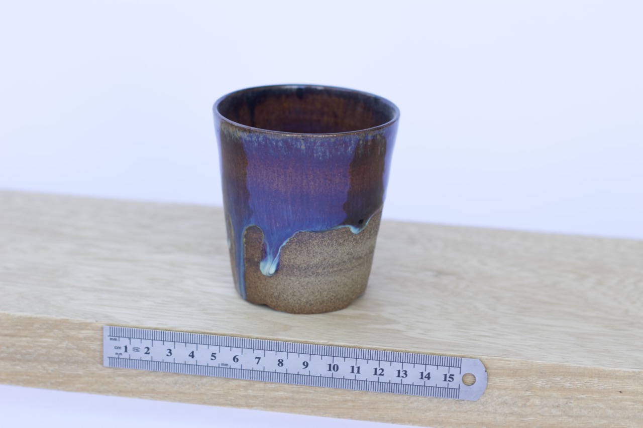 Purple-Blue Drip Cup