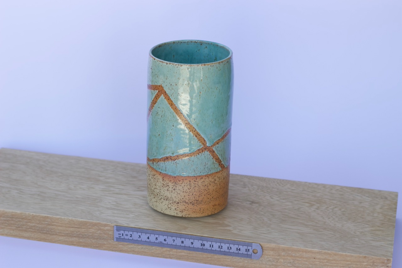 Celadon Peak Vessel