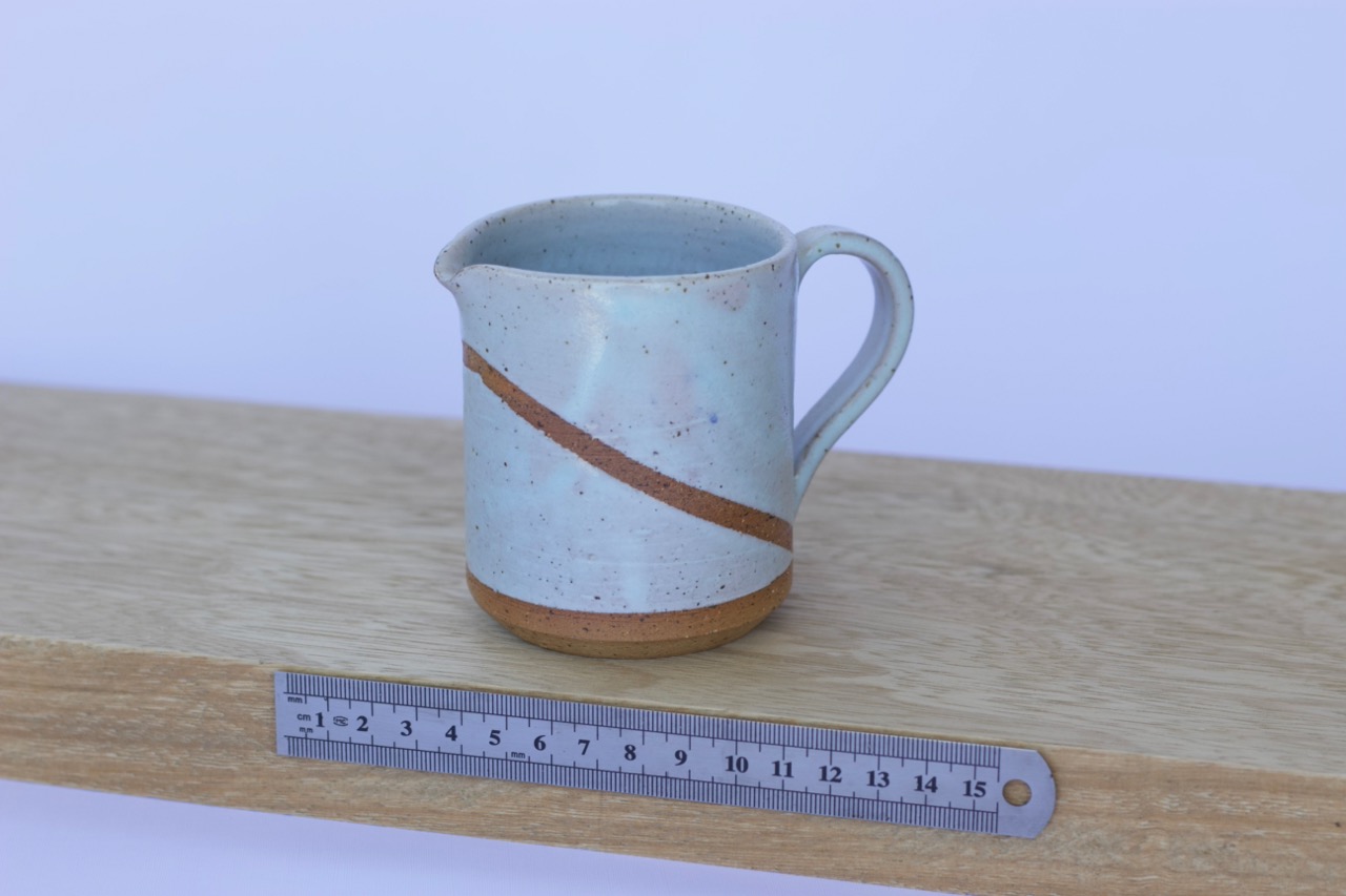 Grey Diagonal Pitcher
