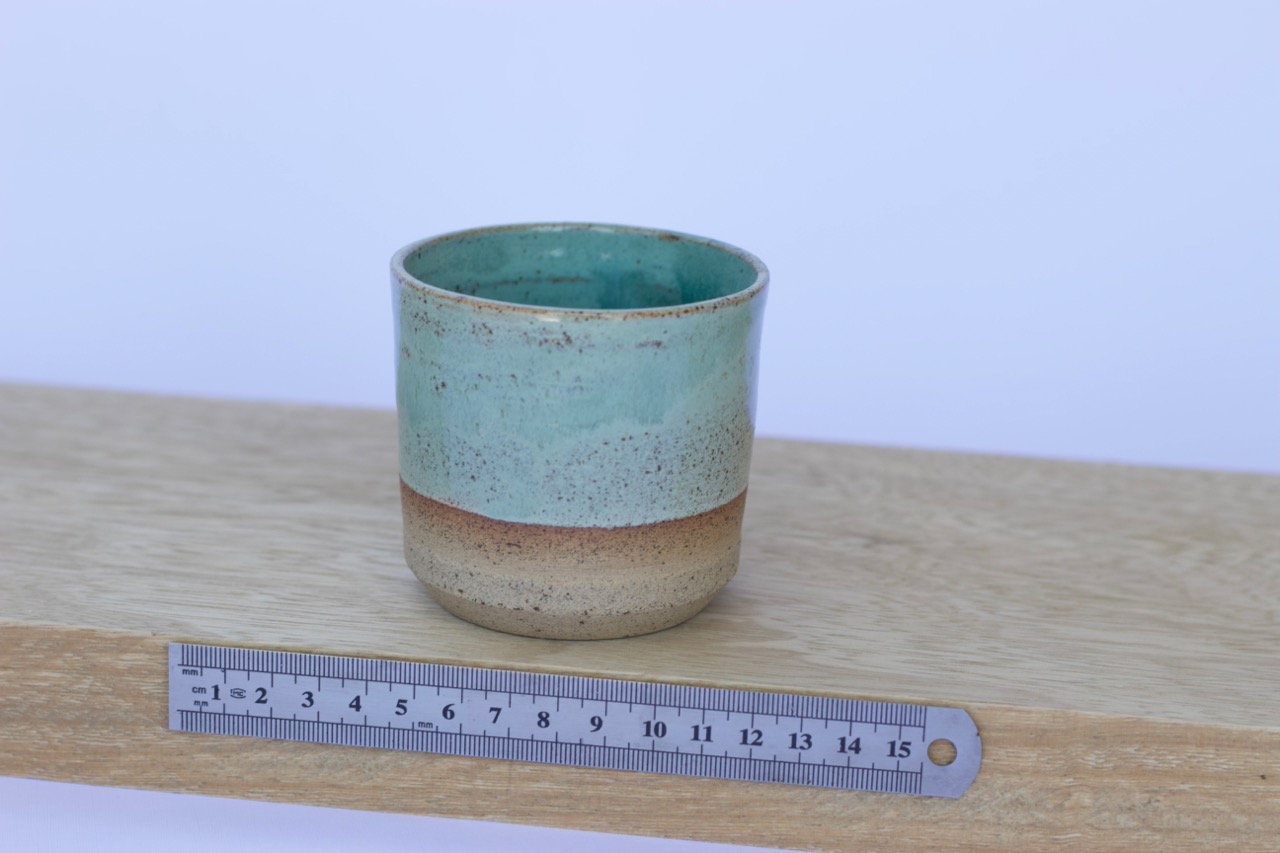 Teal Sandy Cup