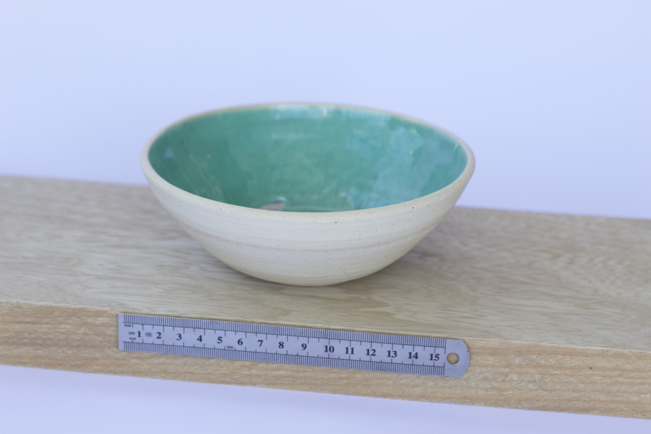 Jade Cream Bowl Wide