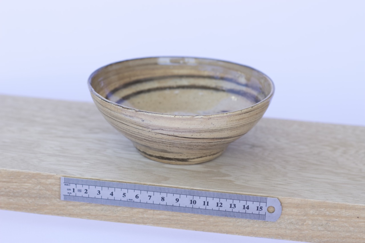 Amber Spiral Bowl